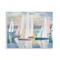 Stupell Industries Abstract & Pastel Sailboat Fleet Wall Plaque Design by Amber Sterling